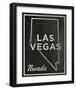 Las Vegas, Nevada-John Golden-Framed Giclee Print