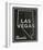 Las Vegas, Nevada-John Golden-Framed Giclee Print