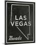 Las Vegas, Nevada-John Golden-Mounted Giclee Print