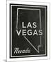 Las Vegas, Nevada-John Golden-Mounted Giclee Print