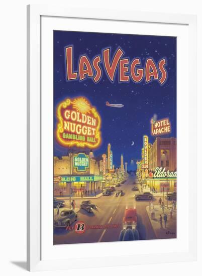 Las Vegas, Nevada-Kerne Erickson-Framed Art Print