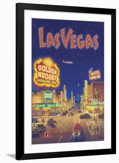 Las Vegas, Nevada-Kerne Erickson-Framed Art Print