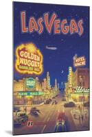 Las Vegas, Nevada-Kerne Erickson-Mounted Art Print