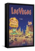 Las Vegas, Nevada-Kerne Erickson-Framed Stretched Canvas