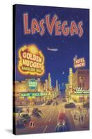 Las Vegas, Nevada-Kerne Erickson-Stretched Canvas