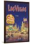 Las Vegas, Nevada-Kerne Erickson-Framed Art Print