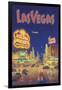 Las Vegas, Nevada-Kerne Erickson-Framed Art Print