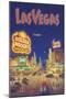 Las Vegas, Nevada-Kerne Erickson-Mounted Art Print