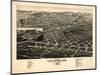 Las Vegas, New Mexico - Panoramic Map-Lantern Press-Mounted Art Print