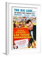 Las Vegas Shakedown-null-Framed Art Print