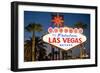 Las Vegas Sign at Night, Nevada, United States of America, North America-Ben Pipe-Framed Photographic Print