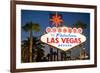 Las Vegas Sign at Night, Nevada, United States of America, North America-Ben Pipe-Framed Photographic Print