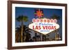 Las Vegas Sign at Night, Nevada, United States of America, North America-Ben Pipe-Framed Photographic Print