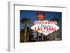 Las Vegas Sign at Night, Nevada, United States of America, North America-Ben Pipe-Framed Photographic Print