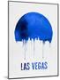 Las Vegas Skyline Blue-null-Mounted Art Print
