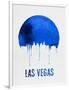 Las Vegas Skyline Blue-null-Framed Art Print