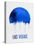 Las Vegas Skyline Blue-null-Stretched Canvas