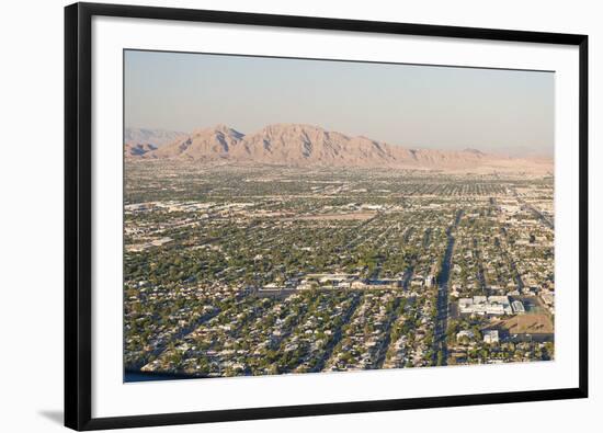 Las Vegas Skyline from Stratosphere Tower, Nevada, United States of America, North America-Ben Pipe-Framed Photographic Print