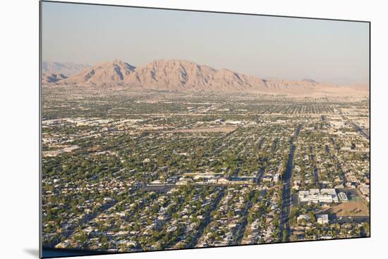 Las Vegas Skyline from Stratosphere Tower, Nevada, United States of America, North America-Ben Pipe-Mounted Photographic Print