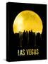 Las Vegas Skyline Yellow-null-Stretched Canvas