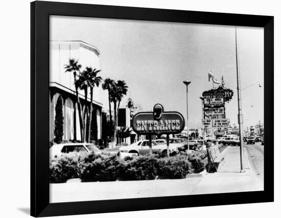 Las Vegas Stardust 1974-null-Framed Photographic Print