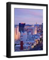 Las Vegas Strip Skyline, Las Vegas, Nevada, United States of America, North America-Richard Cummins-Framed Photographic Print