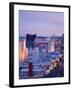 Las Vegas Strip Skyline, Las Vegas, Nevada, United States of America, North America-Richard Cummins-Framed Photographic Print