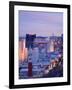 Las Vegas Strip Skyline, Las Vegas, Nevada, United States of America, North America-Richard Cummins-Framed Photographic Print