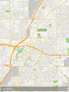 Maps of Las Vegas, NV Posters, Prints, Paintings & Wall Art