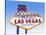 Las Vegas Welcome Road Sign-Beathan-Stretched Canvas