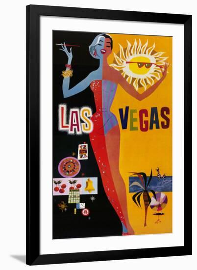 Las Vegas-null-Framed Art Print