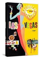 Las Vegas-David Klein-Stretched Canvas