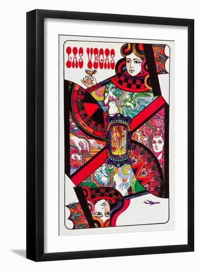 Las Vegas-David Klein-Framed Art Print