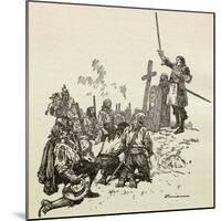 Lasalle Claiming Canada-null-Mounted Giclee Print