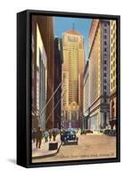 LaSalle Street, Chicago, Illinois-null-Framed Stretched Canvas