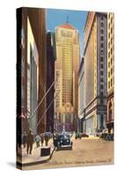 LaSalle Street, Chicago, Illinois-null-Stretched Canvas