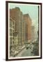 LaSalle Street, Chicago, Illinois-null-Framed Art Print