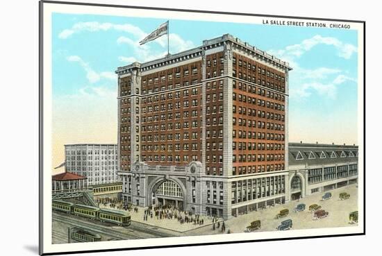 LaSalle Street Station, Chicago, Illinois-null-Mounted Art Print