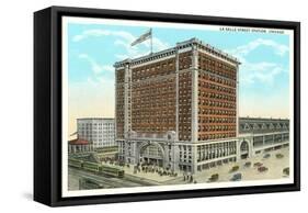 LaSalle Street Station, Chicago, Illinois-null-Framed Stretched Canvas