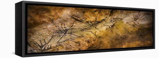 Lascaux Cave Painting, Bordeaux, France-null-Framed Stretched Canvas