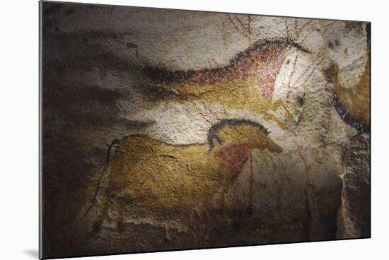 Lascaux Caves - chevaux de course-Historic Collection-Mounted Premium Giclee Print