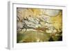 Lascaux Caves, Right Wall of the Hall of Bulls, C. 17,000 BC-null-Framed Giclee Print