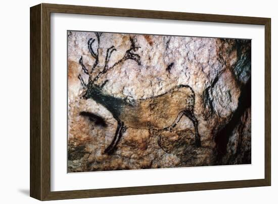Lascaux: Running Deer-null-Framed Giclee Print