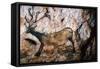 Lascaux: Running Deer-null-Framed Stretched Canvas