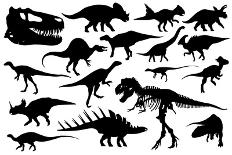 Dinosaurs-laschi adrian-Laminated Premium Giclee Print