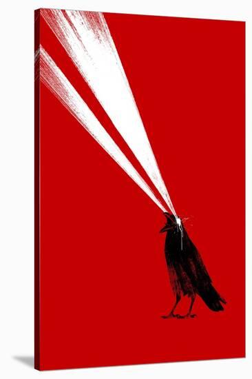 Laser Crow-Robert Farkas-Stretched Canvas