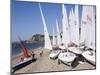 Laser Dinghies, Sidmouth, Devon, England, United Kingdom-Cyndy Black-Mounted Photographic Print