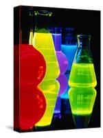 Laser Dyes in Flasks-Charles O'Rear-Stretched Canvas