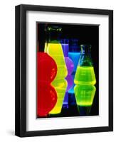 Laser Dyes in Flasks-Charles O'Rear-Framed Premium Photographic Print