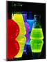 Laser Dyes in Flasks-Charles O'Rear-Mounted Photographic Print